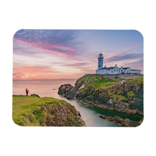 vuurtoren van de Fanad Head | Donegal, Ierland Magneet (Horizontaal)