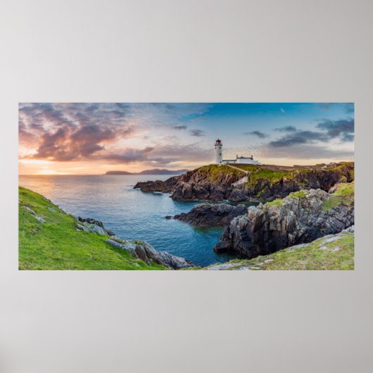vuurtoren van de Fanad Head | Donegal, Ierland Poster (Voorkant)
