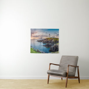 vuurtoren van de Fanad Head   Donegal, Ierland Wandkleed