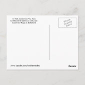 vuurtoren van de Fond du Lac Briefkaart (Achterkant)