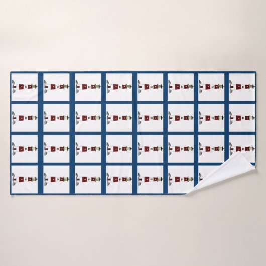 vuurtoren van de handdoek (Badhanddoek)