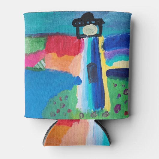 Vuurtoren van de haven blikjeskoeler (Voorkant)