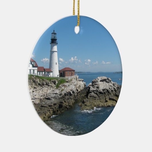 Vuurtoren van de haven van Bar Keramisch Ornament (Rechts)