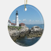 Vuurtoren van de haven van Bar Keramisch Ornament (Links)