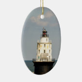 Vuurtoren van de haven van Vluchtelingen Keramisch Ornament (Rechts)