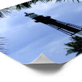 vuurtoren van de inlaat van Hillsboro Poster (Hoek)