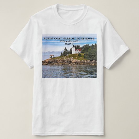 Vuurtoren van de kastanjebruin van de kastanjebrui t-shirt (Design voorkant)
