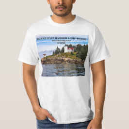 Vuurtoren van de kastanjebruin van de kastanjebrui t-shirt