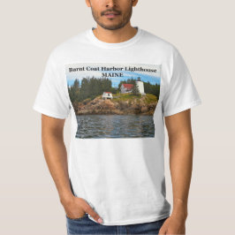 Vuurtoren van de kastanjebruin van de kastanjebrui t-shirt