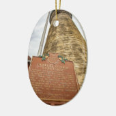 vuurtoren van de luchthaven Harbour Keramisch Ornament (Links)