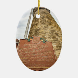 vuurtoren van de luchthaven Harbour Keramisch Ornament