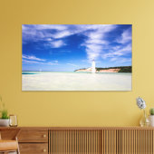 Vuurtoren van de Noordelijke Frankfort, Frankfort, Canvas Afdruk (Insitu (Woonkamer))