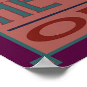 vuurtoren van de Oregon-kust, Poster (Hoek)