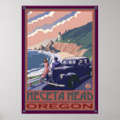 vuurtoren van de Oregon-kust, Poster (Voorkant)