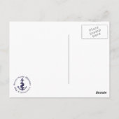  vuurtoren van de pier briefkaart (Achterkant)