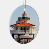 vuurtoren van de rivier de Choptank Keramisch Ornament (Rechts)