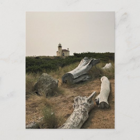 vuurtoren van de rivier de Coquille, OF Briefkaart (Voorkant)