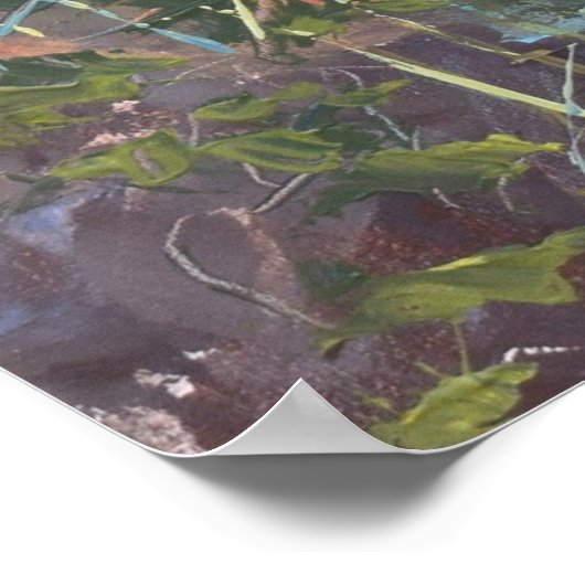 vuurtoren van de rivier de Coquille Poster (Hoek)