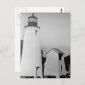 vuurtoren van de Tchefuncte River Range 2 Briefkaart (Voorkant / Achterkant)