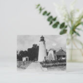 vuurtoren van de Tchefuncte River Range Briefkaart (Staand voorkant)