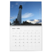 vuurtoren van de VS in de agenda voor foto's Kalender (Mar 2026)
