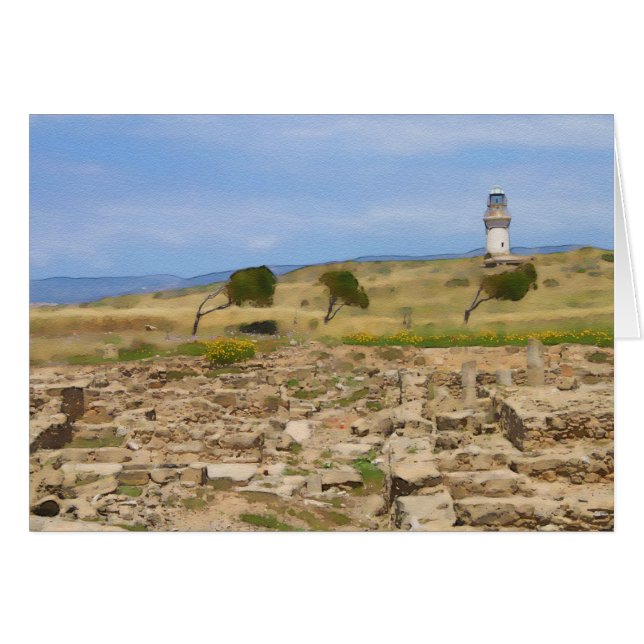 vuurtoren van de waterverf (Voorkant Horizontaal)