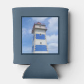 vuurtoren van de waterverf blikjeskoeler (Achterkant)