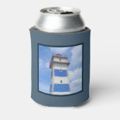 vuurtoren van de waterverf blikjeskoeler (Blikje Achterkant)