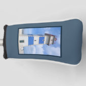 vuurtoren van de waterverf golfheadcover (Voorkant)