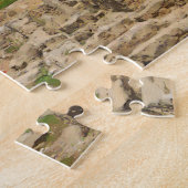 vuurtoren van de waterverf legpuzzel (Zijkant)