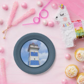 vuurtoren van de waterverf papieren bordje (Feest)