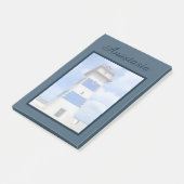 vuurtoren van de waterverf post-it® notes (Schuin)