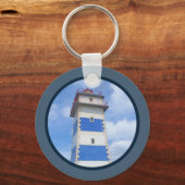 vuurtoren van de waterverf sleutelhanger (Voorkant)