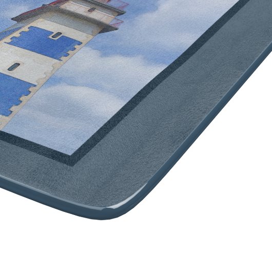 vuurtoren van de waterverf snijplank (Hoek)