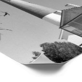 vuurtoren van de zwarte en witte pensacola poster (Hoek)