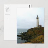 vuurtoren van duif Point Briefkaart (Voorkant / Achterkant)