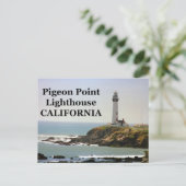 vuurtoren van duif Point, Californië Briefkaart (Staand voorkant)