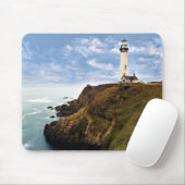 vuurtoren van duif Point | Californië Muismat (Met muis)