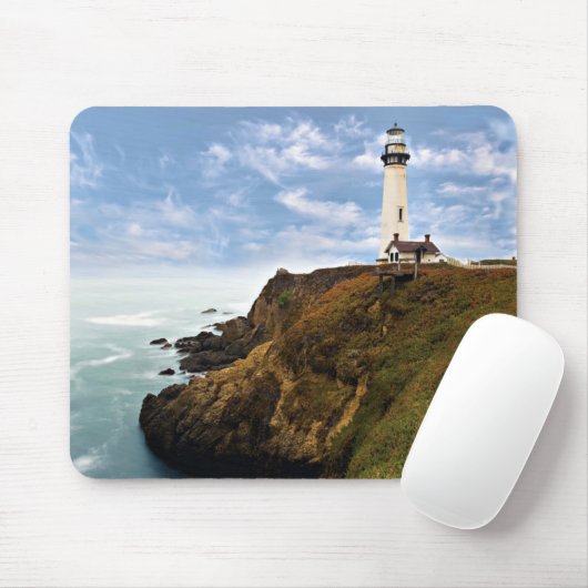 vuurtoren van duif Point | Californië Muismat (Met muis)