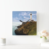 vuurtoren van duif Point | Californië Vierkante Klok (Huis)