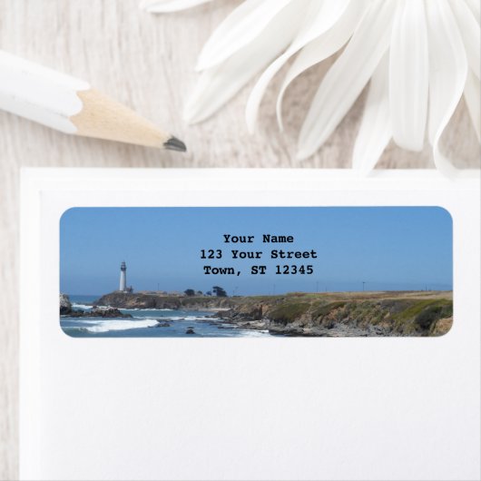 vuurtoren van duif Point Etiket (Insitu)