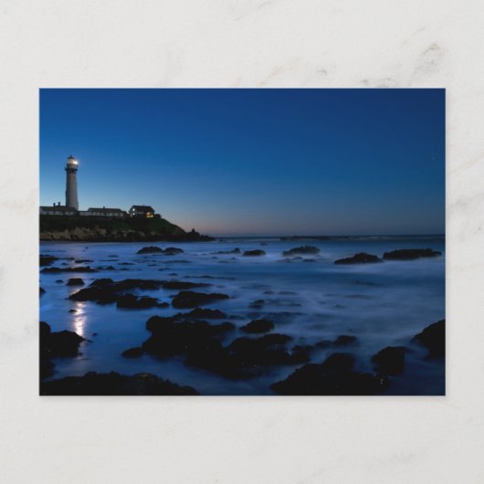 vuurtoren van duif Point | Half-moonbay, Ca Briefkaart (Voorkant)