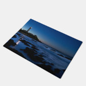 vuurtoren van duif Point | Half-moonbay, Ca Deurmat (Schuin)