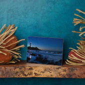 vuurtoren van duif Point | Half-moonbay, Ca Fotoplaat (Zijkant)