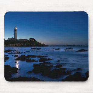 vuurtoren van duif Point Half-moonbay, Ca Muismat