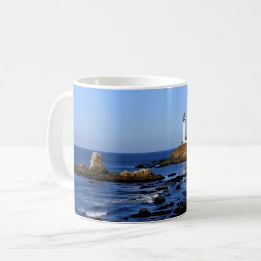 vuurtoren van duif Point Koffiemok (Voorkant links)