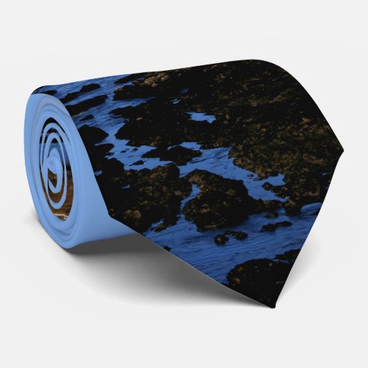 vuurtoren van duif Point Stropdas (Opgerold)