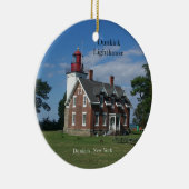 vuurtoren van Dunkirk Keramisch Ornament (Rechts)