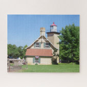 vuurtoren van Eagle Bluff Legpuzzel (Horizontaal)