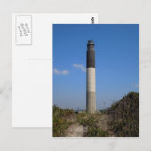 Vuurtoren van eikeneiland briefkaart (Voorkant / Achterkant)